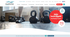 Desktop Screenshot of healthclubveenendaal.nl